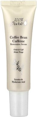 100% PURE, Coffee Bean Restorative Serum, regenerierendes Serum mit Kaffeebohnen, 30 ml (1 fl. oz.)