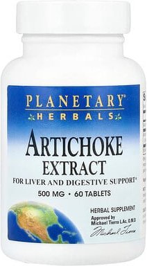 Planetary Herbals, Artischocken-Extrakt, 60 Tabletten