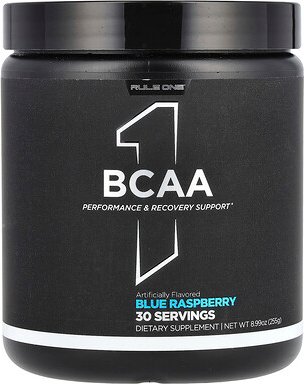 Rule One Proteins, BCAA, Blue Raspberry, Himbeere, 255 g (8,99 oz.)