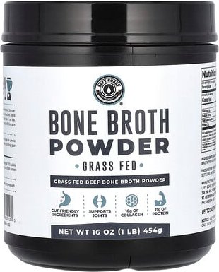 Left Coast Performance, Knochenbrühe-Pulver, Rindfleisch, 454 g (1 lb.)