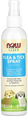 NOW Foods, Pets, Flea & Tick Spray for Dogs, Haustiere, Floh- und Zeckenspray für Hunde, 237 ml (8 fl. oz.)