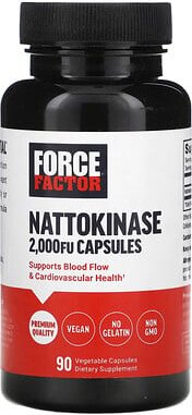 Force Factor, Nattokinase, 2.000 FU, 90 pflanzliche Kapseln