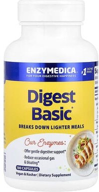 Enzymedica, Digest Basic®, Nahrungsergänzungsmittel für die Verdauung, 180 Kapseln