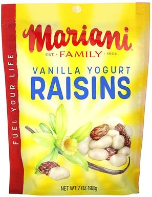 Mariani, Vanille-Joghurt-Rosinen, 198 g (7 oz.)