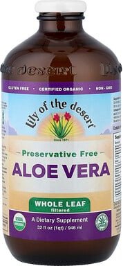 Lily of the Desert, Aloe-Vera-Saft, ganzes Blatt gefiltert, 946 ml (32 fl. oz.)