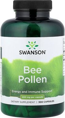 Thumbnail - Swanson, Bienenpollen, 400 mg, 300 Kapseln