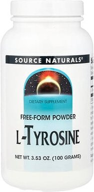 Source Naturals, L-Tyrosin, Freiformpulver, 100 g (3,53 oz.)