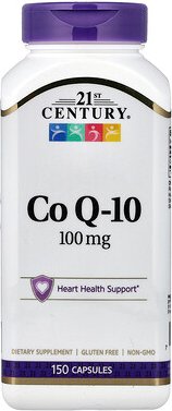 21st Century, CoQ10, 100 mg, 150 Kapseln