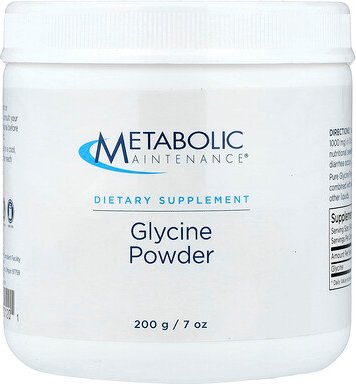 Metabolic Maintenance, Glycinpulver, 200 g (7 oz.)