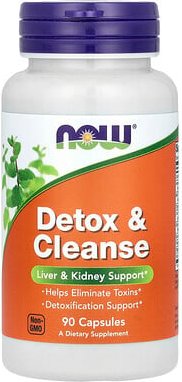 NOW Foods, Detox & Cleanse, Entgiftung und Reinigung, 90 Kapseln