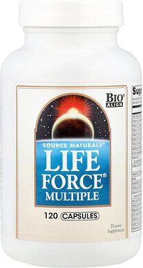 Source Naturals, Lebenskraft Multiple, 120 Kapseln