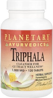 Planetary Herbals, Ayurvedics, Ayurvedics, Triphala, 120 Tabletten