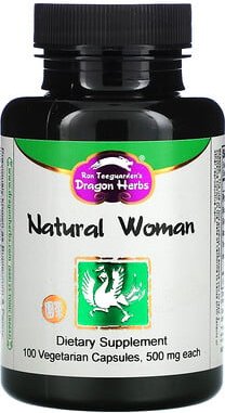 Dragon Herbs, Natural Woman, 470 mg, 100 vegetarische Kapseln