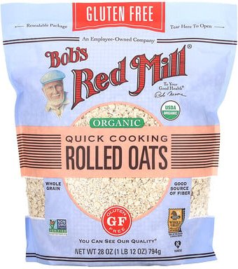 Bob's Red Mill, Bio-Schnellkoch-Haferflocken, 1 lb. 12 oz. (794 g)