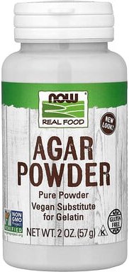Thumbnail - NOW Foods, Wahre Lebensmittel, Agar Pulver, 2 oz (57 g)