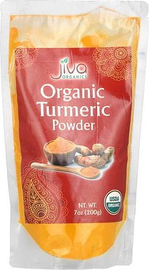 Jiva Organics, Bio-Kurkumapulver, 200 g (7 oz.)