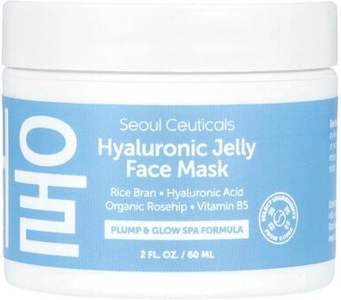SeoulCeuticals, Hyaluronic Jelly Beauty Face Mask, Beauty-Gesichtsmaske mit Hyaluron-Gel, 60 ml (2 fl. oz.)
