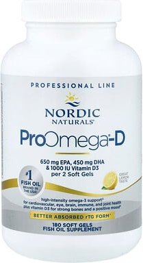 Thumbnail - Nordic Naturals, ProOmega®-D, „Great Lemon“, 180 Weichkapseln