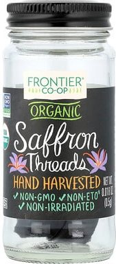 Frontier Co-op, Organic Saffron Fibers, Bio-Safranfaden, 0,5 g (0,018 oz.)