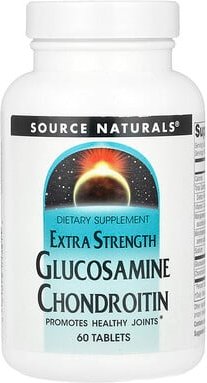 Thumbnail - Source Naturals, Glucosamine Chondroitin, Glucosamin-Chondroitin, 60 Tabletten