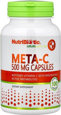 NutriBiotic, Immunity, Meta-C®, 100 glutenfreie Kapseln