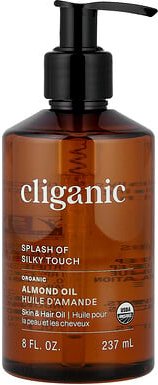 Cliganic, Organic Almond Oil, Bio-Mandelöl, 240 ml (8 fl. oz.)