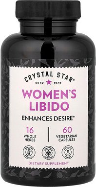 Crystal Star, Women‘s Libido, Libido der Frauen, 60 pflanzliche Kapseln