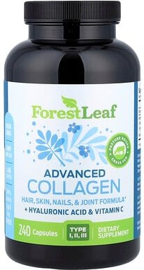 Forest Leaf, Advanced Collagen, 240 Kapseln