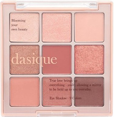 Dasique, Eyeshadow Palette, 02 Rose Petal, Lidschattenpalette, 02 Rosenblätter, 1 Stück