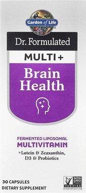 Garden of Life, Dr. Formulated Multi+, Gehirngesundheit, 30 Kapseln