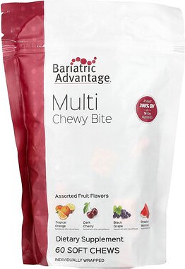 Bariatric Advantage, Multi Chewy Bite, Multi Chewy Bite, verschiedene Früchte, 60 Kau-Snacks