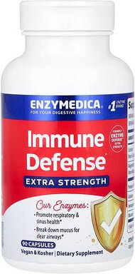 Enzymedica, Immune Defense, Immunabwehr, 90 Kapseln