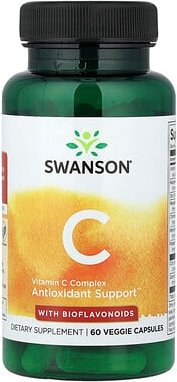 Thumbnail - Swanson, Vitamin C Complex with Bioflavonoids, Vitamin-C-Komplex mit Bioflavonoiden, 60 vegetarische Kapseln