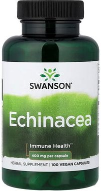 Thumbnail - Swanson, Echinacea, 400 mg, 100 vegane Kapseln
