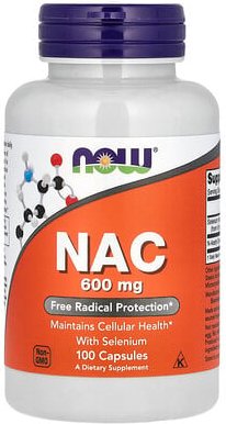 Thumbnail - NOW Foods, NAC with Selenium, NAC mit Selen, 100 Kapseln