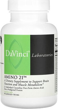 DaVinci Laboratories, Amino 21, 750 mg, 90 Kapseln