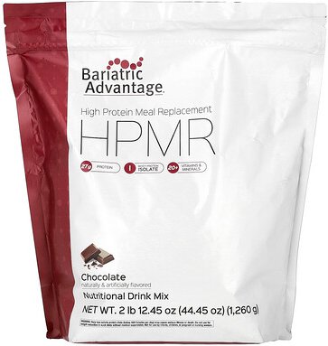 Bariatric Advantage, HPMR, High Protein Meal Replacement, proteinreicher Mahlzeitenersatz, Schokolade, 1.260 g (2 lb. 12...
