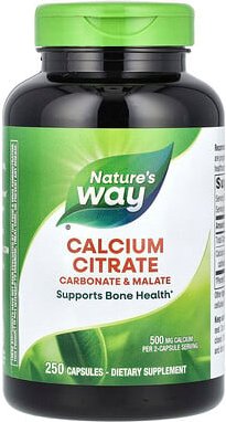 Nature's Way, Calcium Citrate, Calciumcitrat, 250 Kapseln (250 mg pro Kapsel)