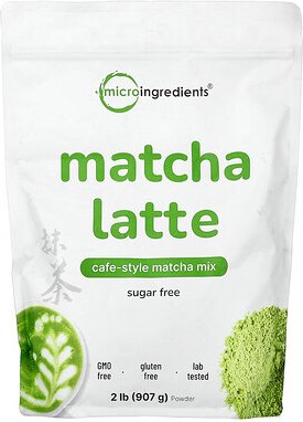 Micro Ingredients, Matcha Latte, Matcha-Latte, 907 g (2 lb.)
