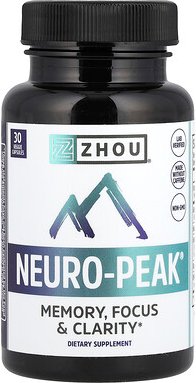 Zhou Nutrition, Neuro-Peak®, 30 pflanzliche Kapseln