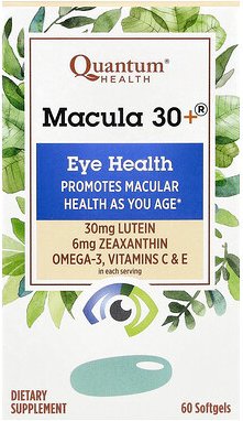 Thumbnail - Quantum Health, Macula 30+ ®, Augengesundheit, 60 Weichkapseln