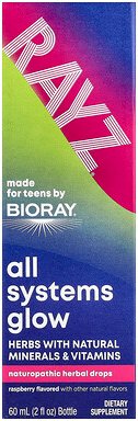 Bioray, Rayz®, All Systems Glow, für Teenager, Himbeere, 59 ml (2 fl. oz.)