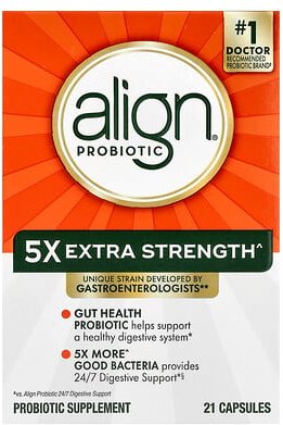 Align Probiotics, Probiotic, Probiotikum, 21 Kapseln (50 mg pro Kapsel)