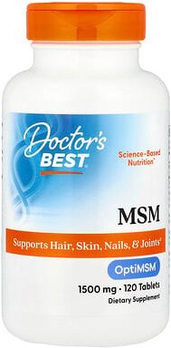 Thumbnail - Doctor's Best, MSM mit OptiMSM, 1.500 mg, 120 Tabletten