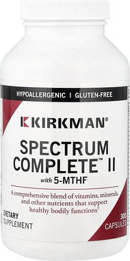 Thumbnail - Kirkman Labs, Spectrum Complete™ II mit 5-MTHF, 300 Kapseln
