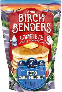 Birch Benders, Pfannkuchen- und Waffelmischung, Keto, 283 g (10 oz.)