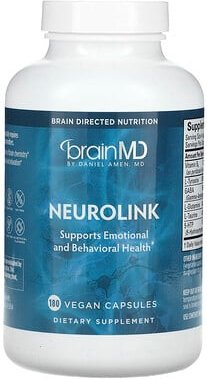 BrainMD, Neurolink, 180 vegane Kapseln