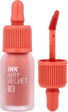 Peripera, Ink Airy Velvet Tint, Ink Airy Velvet Tint, 03 Cartoon-Koralle, 4 g (0,14 oz.)