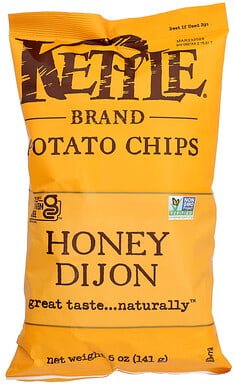 Kettle Foods, Kartoffelchips, Honig-Dijon, 141 g (5 oz.)