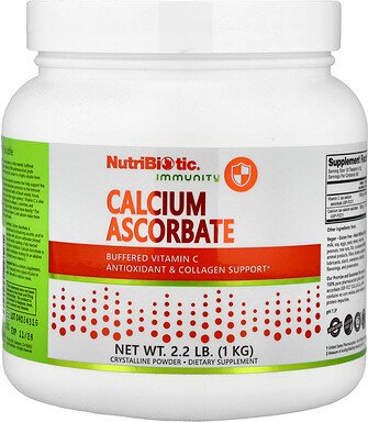 NutriBiotic, Immunität, Calciumascorbat, 1 kg (2,2 lb.)
